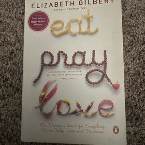 Eat Pray Love Book by Elizabeth Gilbert